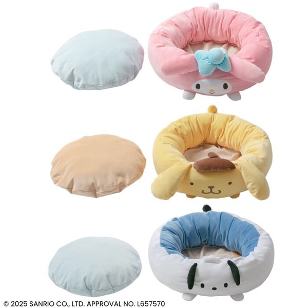 Sanrio 圓型寵物床 圖片 3