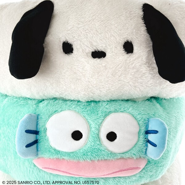 Sanrio 圓型寵物毛絨床 圖片 3